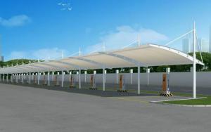 根河市膜结构停车棚