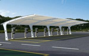 根河市膜结构停车棚